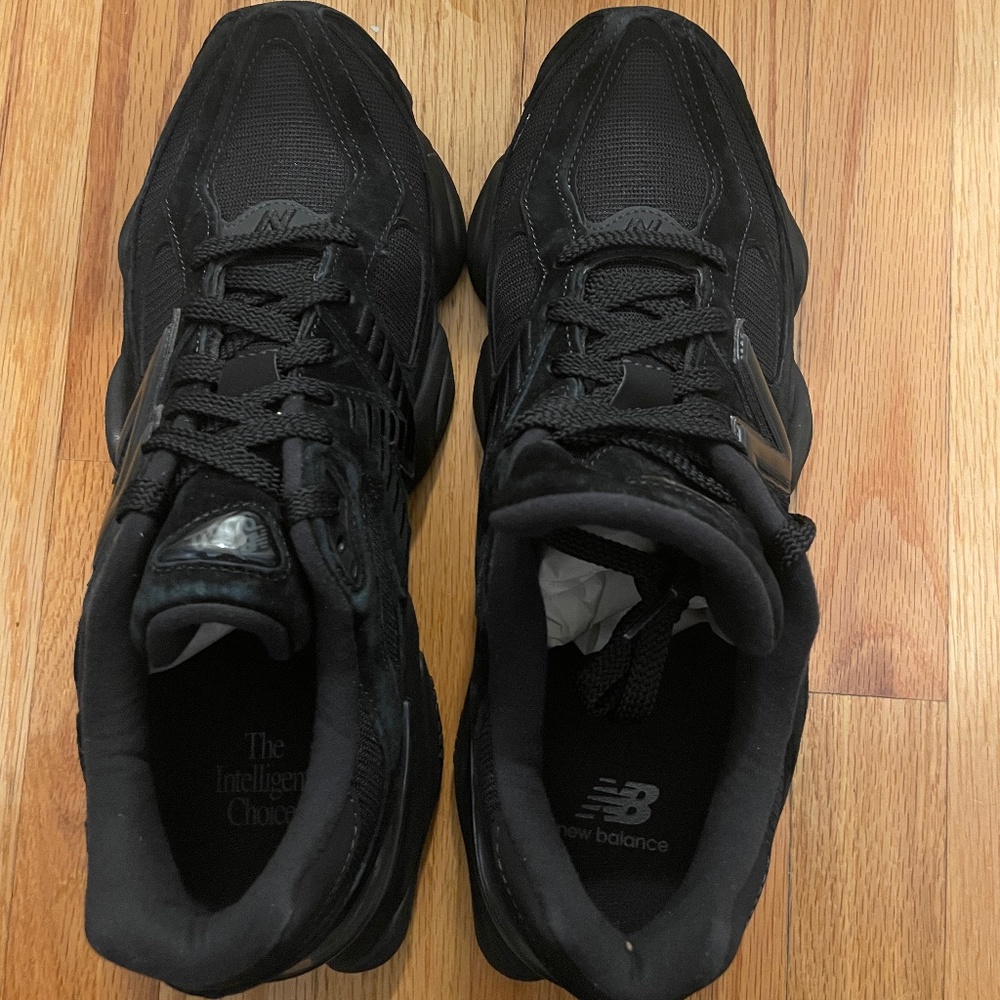 New Balance 9060 'Triple Black' U9060BPM Men's Shoes